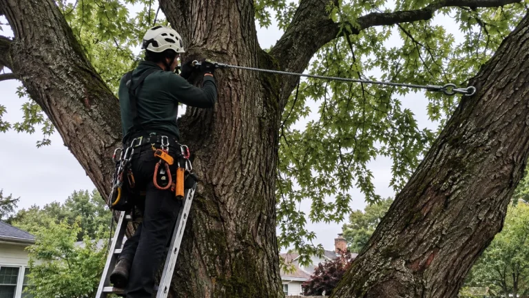 Tree Cabling and Bracing in Champaign-Urbana, IL | Beez Trees